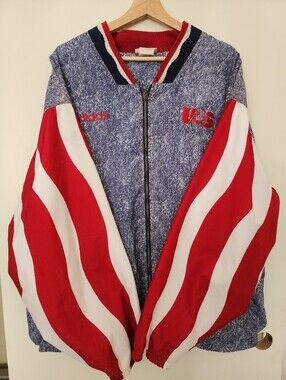 Vintage 1994 USA Adidas World Cup Football Soccer National Team Bomber Jacket